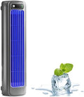 Ventilateur De Refroidisseur D'air Portable, Dispositif De Refroidissement De Tour Sans Lame, 3 Vitesses, Fonctionnement Silencieux Pour Le Bureau De Chambre, Batterie Rechargeable, Compact Design Ble