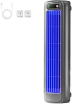  Ventilateur De Climatiseur Portable Rechargeable USB Ultra Silencieux, Unité De Refroidissement Murale De 3 Vitesses Pour Le Bureau De Chambre, Espace Compact économiseur De Climatisation Avec Une Lon
