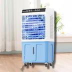 GENERIC Refroidisseur D'air Portable Sans Ventil 40L Réservoir 3-en-1 Refroidisseur De Marais évaporatif Avec Paquets De Glace 120 Oscillation Télécommande Faible Bruit Pour Le Bureau De Chambre à Coucher Pat