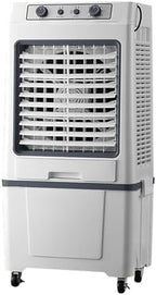 GENERIC Réservoir De Refroidisseur D'évaporation De L'industrie 40L, Climatiseur Mobile à 3 Vitesses Pour Les Grandes Pièces, Oscillant Avec Roulettes, Refroidissement Efficace Et Purification De L'air Pour L