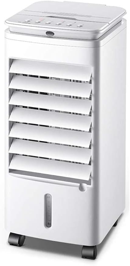  Climatiseur Portable, Compact Et Performant, Avec Ventilateur Mobile, Rafraîchisseur D'air évaporatif Ultra-Silencieux Et 3 Vitesses.