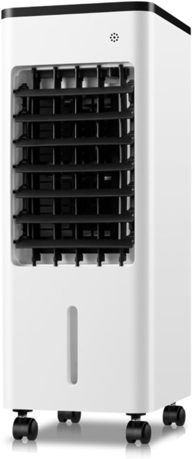 GENERIC Climatiseurs Portables Sans Fenêtre 9L Refroidisseur D'air évaporatif LED Affichage Portable Ventilateur De Refroidissement Purificateur D'air 3 Vitesses 90°Oscillant 8H Minuterie Refroidissement AC U