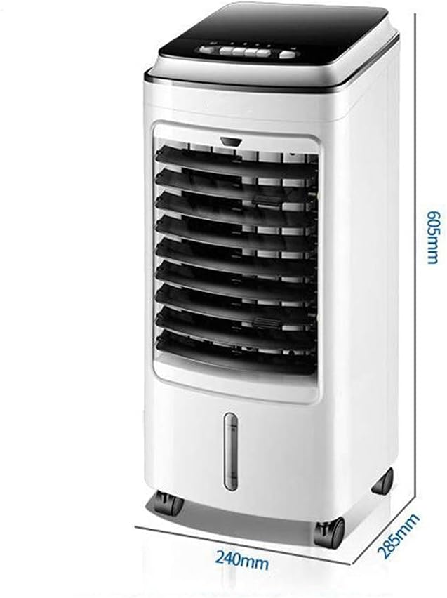  Refroidisseur D'air Pour Refroidisseurs Par évaporation De Bureau à Domicile Climatiseur Portable Avec Réservoir D'eau De 5 L, Climatisation 3 En 1 Pour