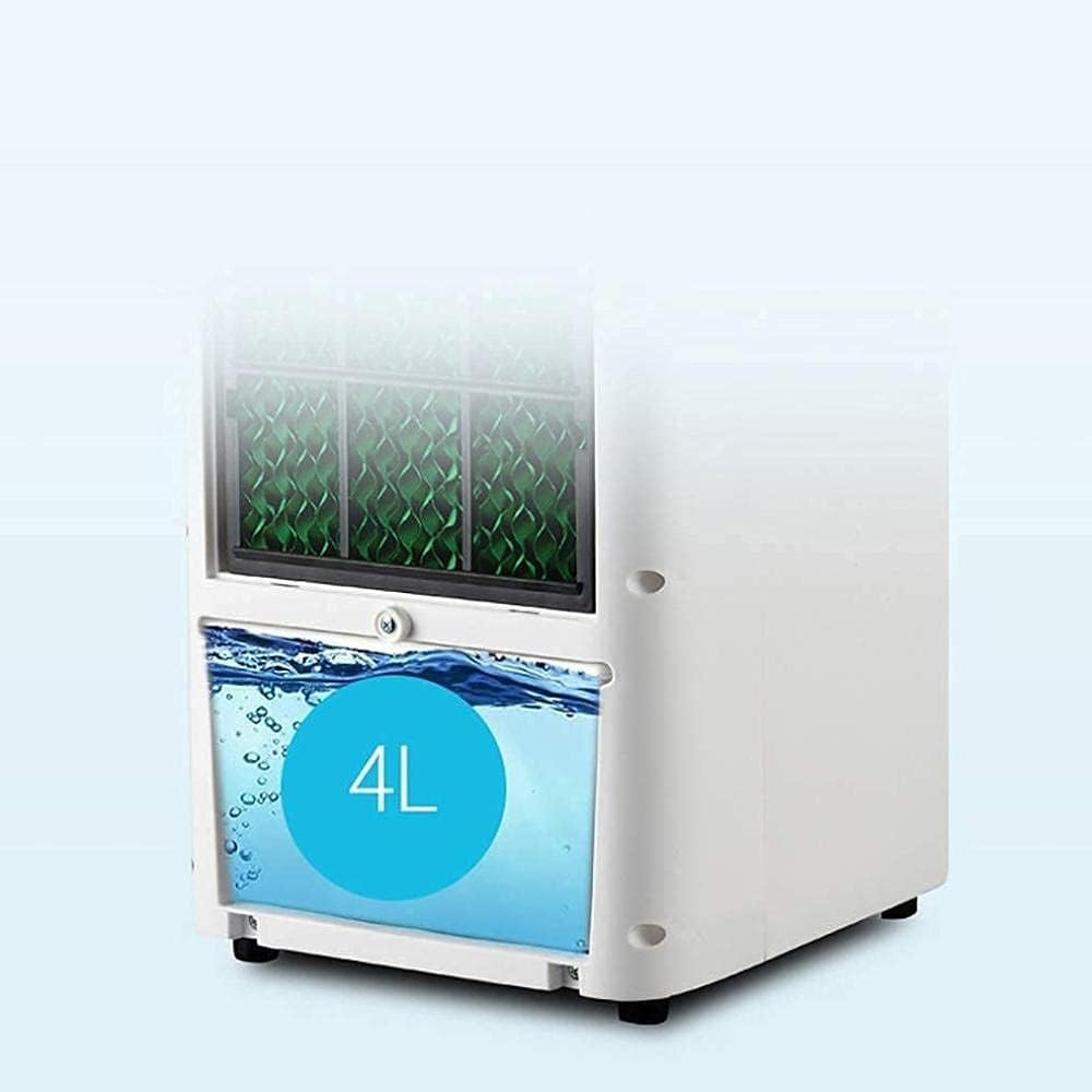  Climatiseur Portable, Rafraîchisseur D'air Mobile, Climatisation Ultra-silencieuse Avec Télécommande, Format Tour, Idéal Pour La Maison, La Chambre, La Résidence étudiante Ou Le Bu