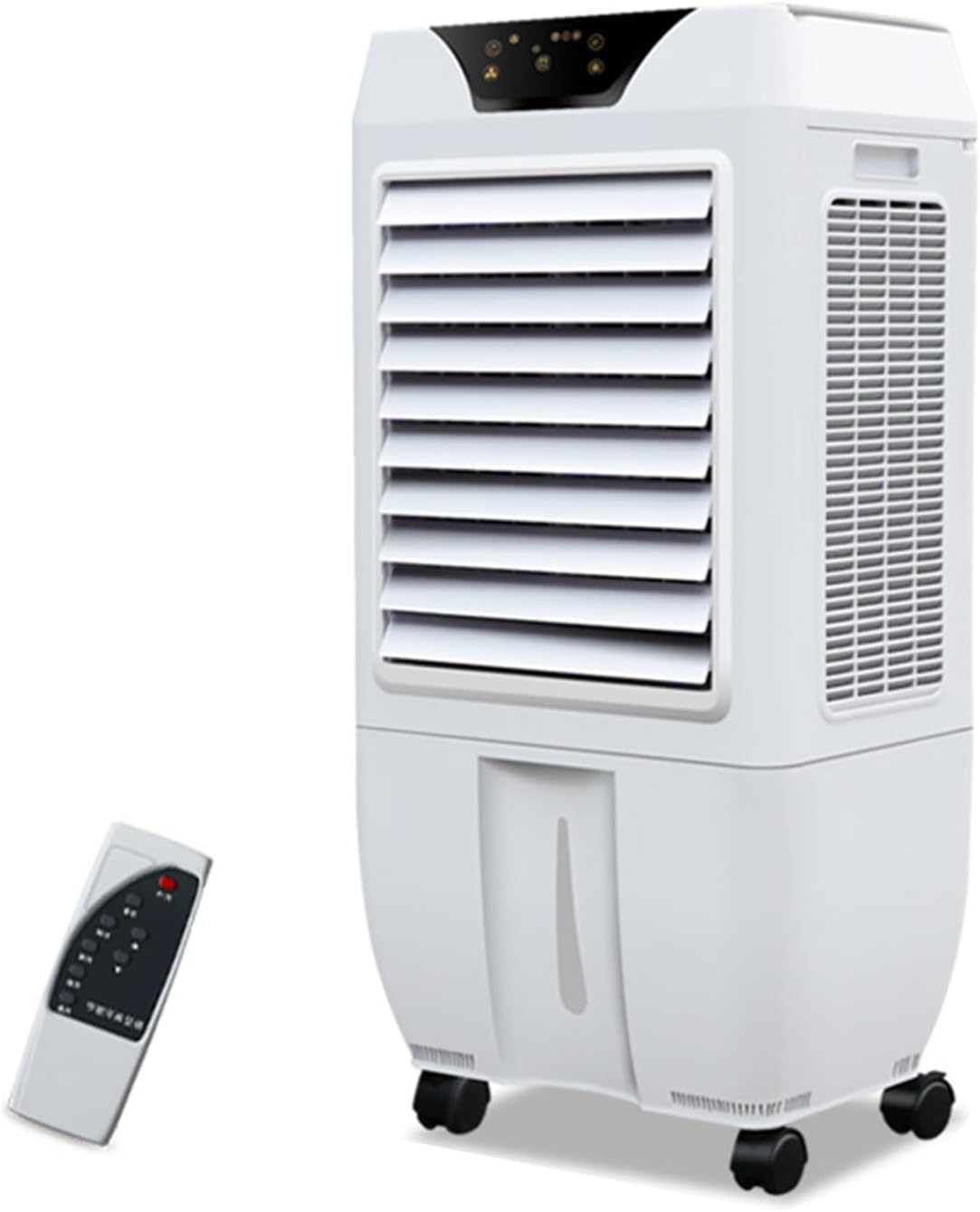GENERIC Ventilateur De Climatisation Portable, Purifie Et Humidifie, Unité De Refroidissement Personnelle Avec Minuterie Et Réservoir D'eau De Grande Capacité – Pour Chambre, Bureau, Dortoir