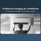  Ventilateur De Climatisation, Ventilateur De Refroidissement D'air Pour Chambre à Coucher, Ventilateur à Trois Vitesses Avec Charge Sans Fil, Refroidisseur D'espace, Vitesse Réglable, Pour Cuisine