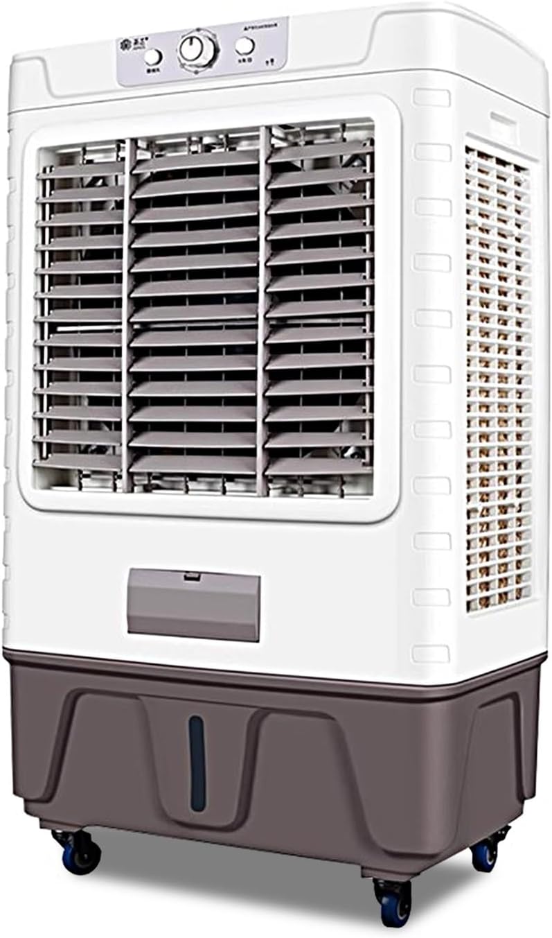 GENERIC Refroidisseur D'air Portable De Climatisation Industriel, 4 Roues, Réservoir D'eau 30L, 3 En 1 Climatiseur Mobile, Ventilateur De Refroidissement Et Déshumidificateur Pour La Maison/Bureau (Grand)