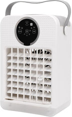  Climatiseur Portable, Humidificateur Refroidisseur D'air Par évaporation 4 En 1, Ventilateur De Refroidissement De Bureau De 700 Ml Avec 3 Vitesses, Veilleuse 7 Couleurs, Télécommande,