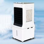 GENERIC Réservoir D'air évaporatif Portable 12L, Refroidisseur D'air Silencieux Avec Fonction Pivotante à 60 °, Humidificateur Et Ventilateur Pour Chambre Et Bureau, économe En énergie