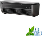  Climatiseur Mural Sans Fil Mini Ventilateur USB Rechargeable Drilling Installation Refroidissement Instantané Pour La Cuisine De Chambre à Coucher Bureau Fonctionnement Silencieux