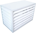 GENERIC Housse De Protection Pour Climatiseur Extérieur – Housse De Protection Imperméable Et Anti-poussière Pour Mini Climatiseur Divisé Réduction Du Bruit Matériau Extérieur Idéal Pour Toutes Les Conditions