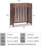 GENERIC Étagère à Persiennes Pour Balcon, Jardin, Climatiseur, Extérieur, Grilles Pour Climatiseurs Et Pompes à Chaleur, élégante Et