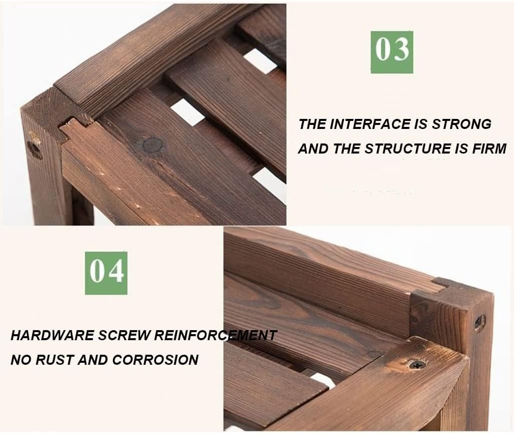GENERIC Housse De Climatiseur En Bois Avec Volets Extérieurs - Cadre élégant - Panier Caché - Installation Facile Pour La Maison Et Le Jardin