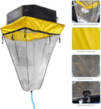  Zankie Housse De Nettoyage Pour Climatiseur | Housse De Lavage Pour Climatiseur De Plafond | Sac De Service De Climatisation Fendu étanche, Housse De Nettoyage Complète Pour Climatisation Murale
