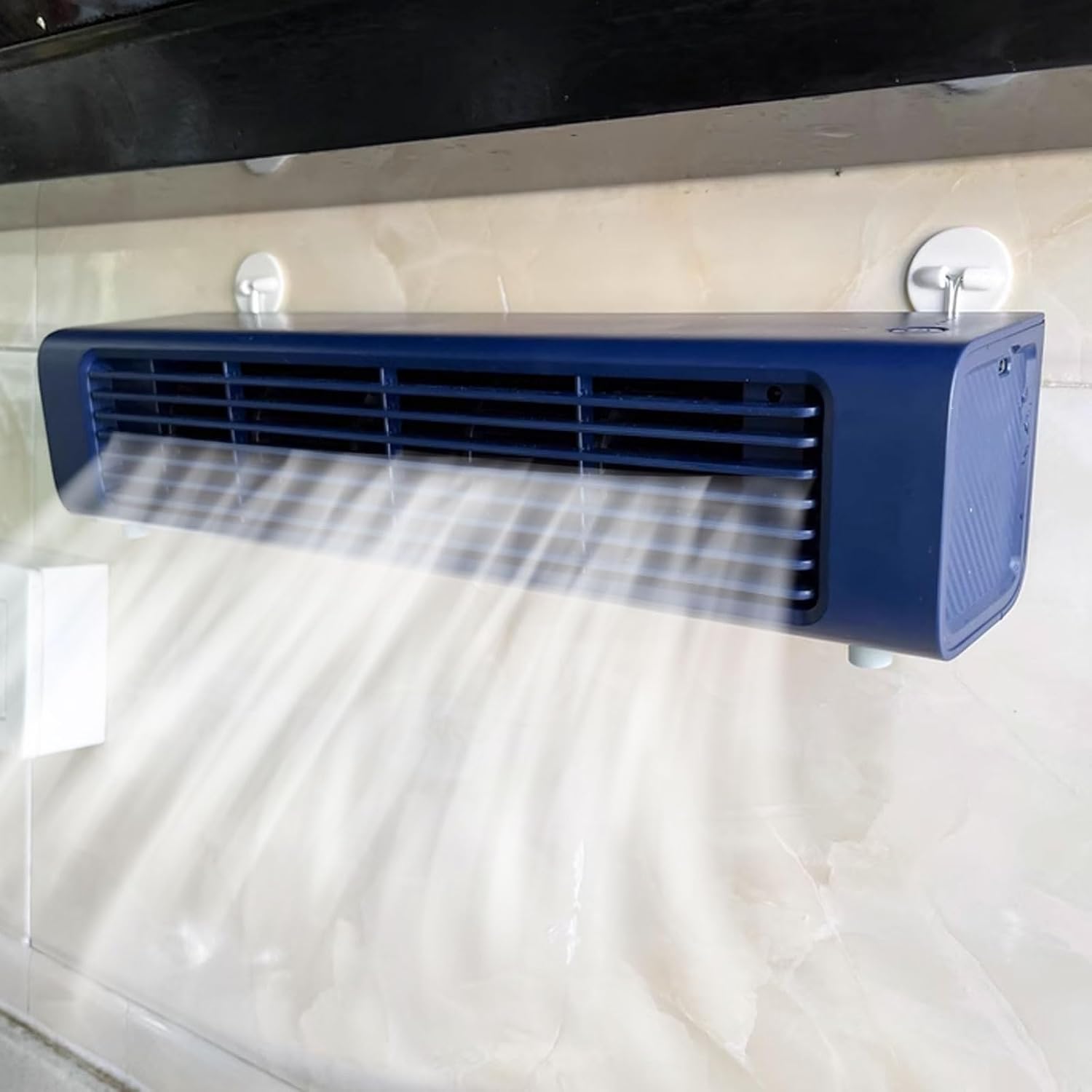 GENERIC Ventilateur Portable Pas De Fenêtre Nécessaire, Refroidisseur D'air Sans Lame Avec Télécommande, 3 Vitesses, Long Conduit Pour Bureau De Chambre à Coucher, Refroidissement Personnel Silencieux