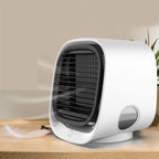  DieffematicKTY Climatiseur Mobile Mini Desktop Cooler Fan Mini Portable Air Conditioner Easy Cooler