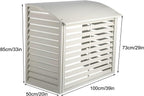 GENERIC Housse De Protection Imperméable Pour Climatiseur Extérieur, 100 X 50 X 85 Cm, Résistante Aux Intempéries Pour Climatisation Et équipement De Piscine, Résistante Aux Intempéries.