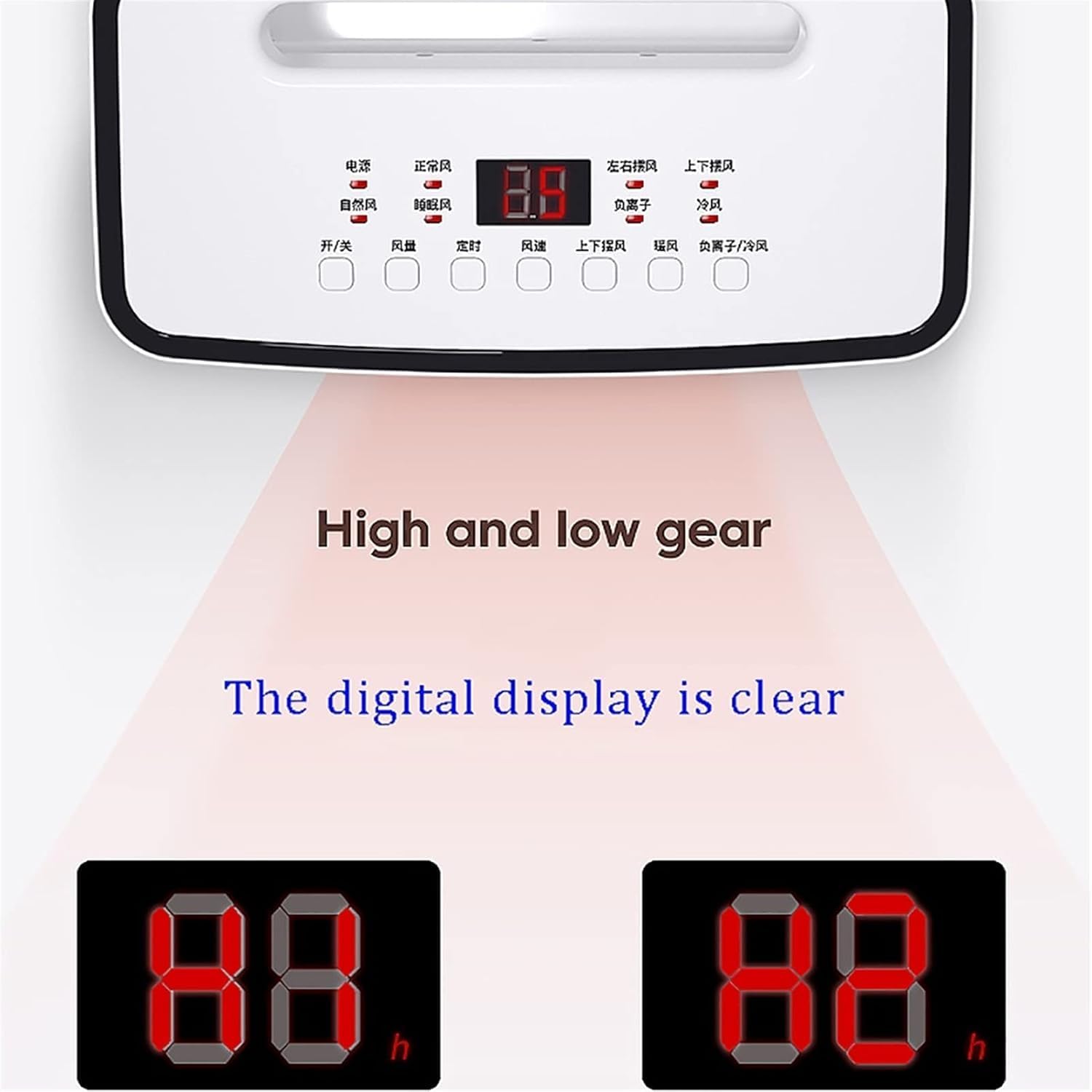  Climatiseur Portable Avec Télécommande, Refroidisseur évaporatif 3 En 1 écoénergétique, Unité De Chauffage Et De Refroidissement Mobile Et Silencieuse Pour Usage Domestique