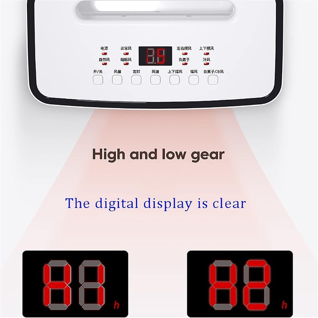 GENERIC Climatiseur Portable 12 000 BTU Avec Télécommande – Refroidisseur évaporatif écoénergétique Pour La Maison, Unité De Chauffage Et De Refroidissement Mobile