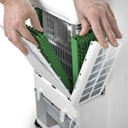  TROTEC Rafraîchisseur D'Air 4-en-1 PAE 31 - Technologie Turbospin 1000 M³/h, Portée 10m, Refroidisseur, Ventilateur, Humidificateur Et Purificateur, Réservoir 6L, Oscillation 360°, Jusqu'à 26 M²