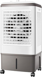  Climatiseur Mobile Silencieux 30L Refroidisseur D'air Sans Évacuation Ventilateur Refroidisseur D'air Avec 2 Coussin D'eau 3 Vitesses 3 Modes Oscillation 120°pour Chambre Bureau Maison