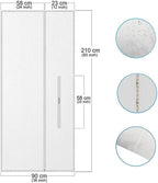  Kit De Fenêtre De Climatiseur Portable - Panneau De Ventilation De Porte Coulissante Universelle, Système De Support De Tuyau Réglable | Sceau Isolé Des Intempéries, Installation De Maison De Camping-