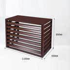  Housse De Climatiseur D'extérieur En Aluminium Résistant Aux Intempéries – Bouclier Décoratif Pour Unités AC Et Poubelles – Protection Pour équipement Et Unités D'extérieur