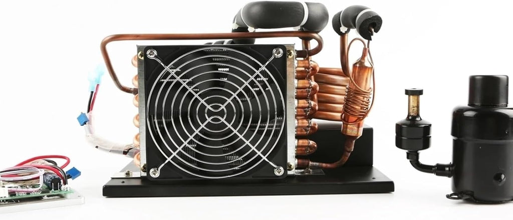  Climatiseur CC Refroidisseur Compact à Fil De Cuivre 48 V CC De Qualité Professionnelle, Capacité De Refroidissement De 130 W, Utilisant Le Réfrigérant R134a