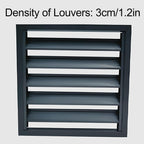 Housse De Protection Pour Climatiseur Extérieur En Aluminium, écran De Réduction Du Bruit, Clôture De Confidentialité, Protection Contre Les Intempéries, Design Blanc à 3
