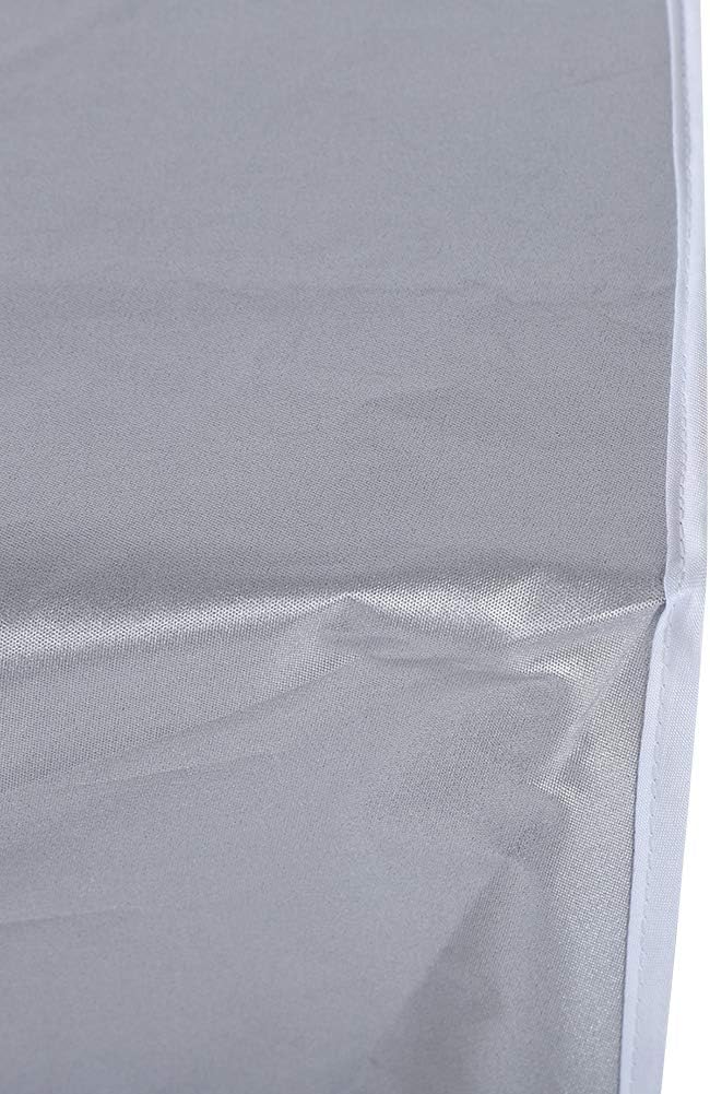  Housse De Climatiseur Extérieur, Bâche Anti Pluie Avec Ventilation Couverture Plus Épaisse Imperméable Anti Poussière Neige Utiliser Climatiseur Sans Enlever Couverture (1.5p), Polyester, Argent