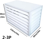 GENERIC Housse De Poubelle D'extérieur, Climatiseur Multifonction, Housse En Aluminium, Réduction Du Bruit, Installation Facile, Idéale Pour Une Utilisation Dans Le Jardin Et Le Balcon