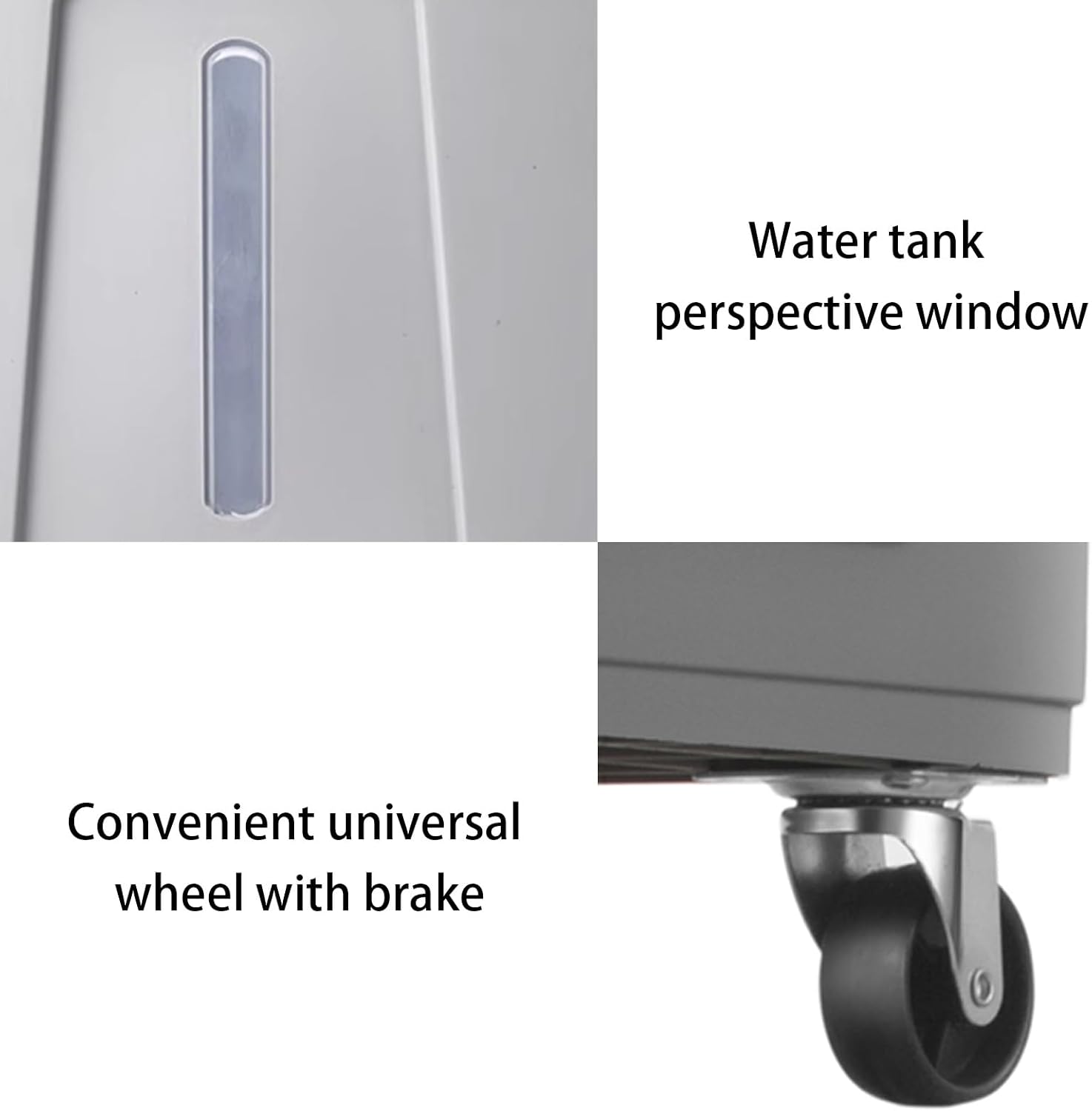  Climatiseur Portable À Évaporation Avec Oscillation À 55° Et 3 Vitesses De Vent, Grand Refroidisseur D'air Pour Chambre, Bureau, Usine