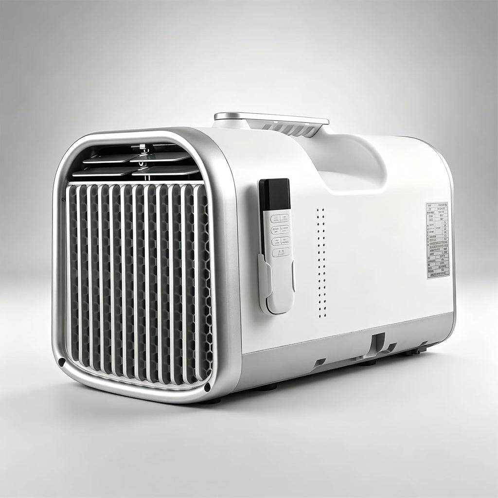  Climatiseur Portable 5100 BTU Camping, Caravanes, Camions, Tentes, Pêche, Petites Pièces Et Animaux Compagnie. Unité Climatisation Compacte L'extérieur Ou L'intérieur, Idéale Rafraîchir Lors Voyage