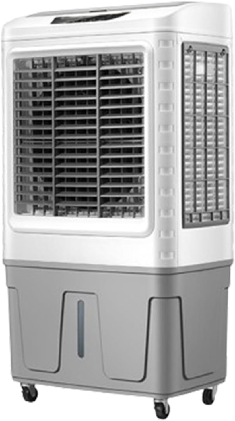  Climatiseur Portable À Évaporation Avec Oscillation À 55° Et 3 Vitesses De Vent, Grand Refroidisseur D'air Pour Chambre, Bureau, Usine
