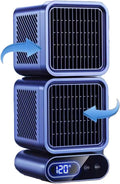 GENERIC Ventilateur De Climatiseurs Portables, 24 Heures De Longue Durée De Vie De La Batterie, Ventilateur De Climatisation Multi-Angle Pour La Maison Chambre Camping Car Bureau