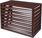  Housse De Climatiseur D'extérieur En Aluminium Résistant Aux Intempéries – Bouclier Décoratif Pour Unités AC Et Poubelles – Protection Pour équipement Et Unités D'extérieur