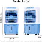GENERIC Ventilateur De Climatiseur Portable Avec 3 Niveaux De Vitesse, Réservoir D'eau Extra Grand, Batteries De Refroidissement, Ventilateur De Refroidissement Rapide Et Sans Tuyau.Convient Pour Les Chambres