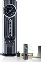  Petit Climatiseur Portable | Petit Climatiseur – Unité De Refroidissement Par évaporation Silencieuse Pour Bureau, Voiture, Camping, Tente De Dortoir, Intérieur Et Extérieur
