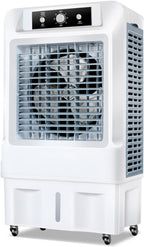 GENERIC Ventilateur De Climatiseur Portable – Refroidisseur D'air Purifie Et Humidifie, Unité De Refroidissement Personnelle Avec Minuterie Et Grand Réservoir D'eau – Idéal Pour Chambre, Bureau, Dortoir