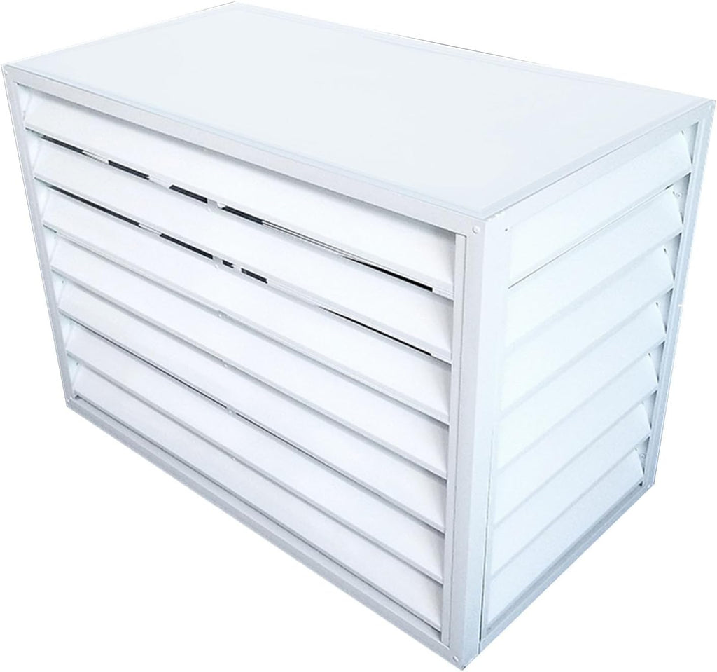  Housse De Protection Pour Climatiseur Extérieur - Étanche - Solution De Dissimulation De Clôture Compatible Avec La Plupart Des Climatiseurs Standard