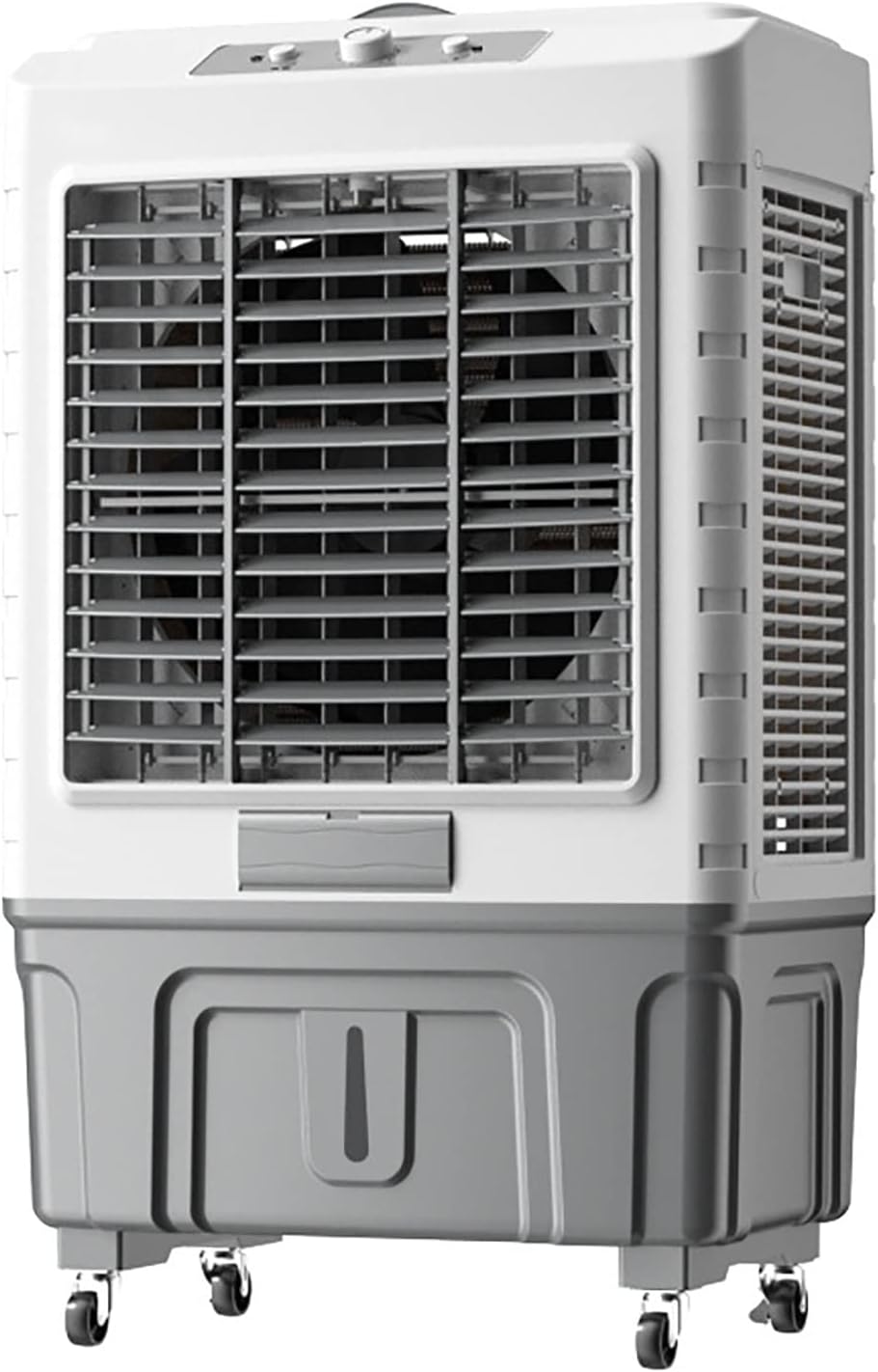 GENERIC Refroidisseur D'air Portable Avec Télécommande, Réservoir De 4L, 6 Packs De Glace, 12H Minuterie, Ventilateur D'évaporation Silencieux Pour Le Refroidissement De La Salle De Dortoir De Bureau à Domici