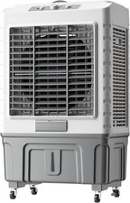 GENERIC Refroidisseur D'air Portable Avec Télécommande, Réservoir De 4L, 6 Packs De Glace, 12H Minuterie, Ventilateur D'évaporation Silencieux Pour Le Refroidissement De La Salle De Dortoir De Bureau à Domici