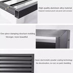 GENERIC Housse De Protection Pour Climatiseur Extérieur, Housse De Pompe à Chaleur En Aluminium Résistant Aux Intempéries, écran De Protection De L'intimité, Réduction Du Bruit, Protection Extérieure