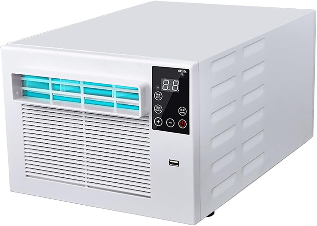  Climatiseur Portable Compact, Déshumidificateur 1876BTU à Refroidissement Rapide Pour La Cuisine De Dortoir De Chambre.Fonctionnement Silencieux écoénergétique 280W Avec Roues De Roulette.Pas D'instal