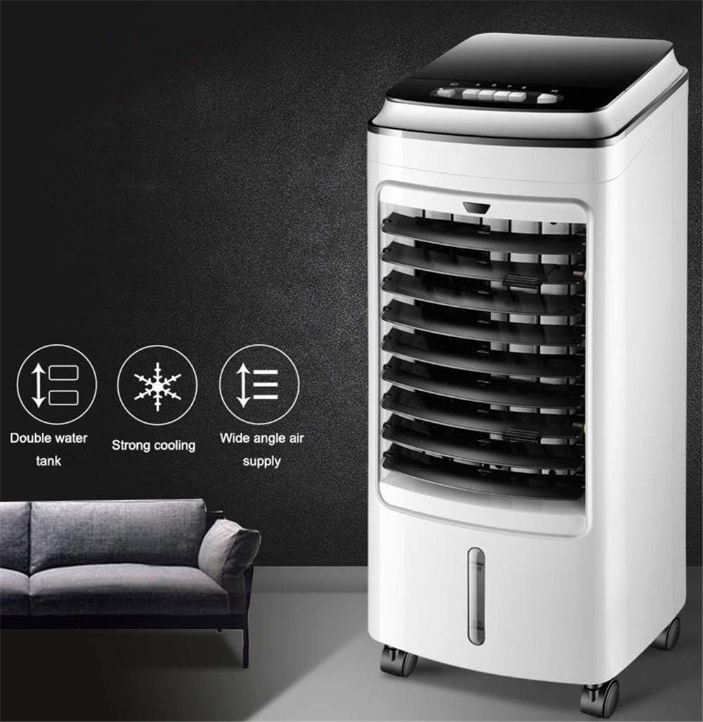  Refroidisseur D'air Pour Refroidisseurs Par évaporation De Bureau à Domicile Climatiseur Portable Avec Réservoir D'eau De 5 L, Climatisation 3 En 1 Pour