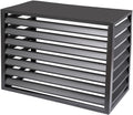  Housse De Protection Pour Climatiseur Extérieur, Protection Pour Climatiseur, écran De Confidentialité En Aluminium, Housse Pour Climatiseur Et Pompe à Chaleur, Pour Poub