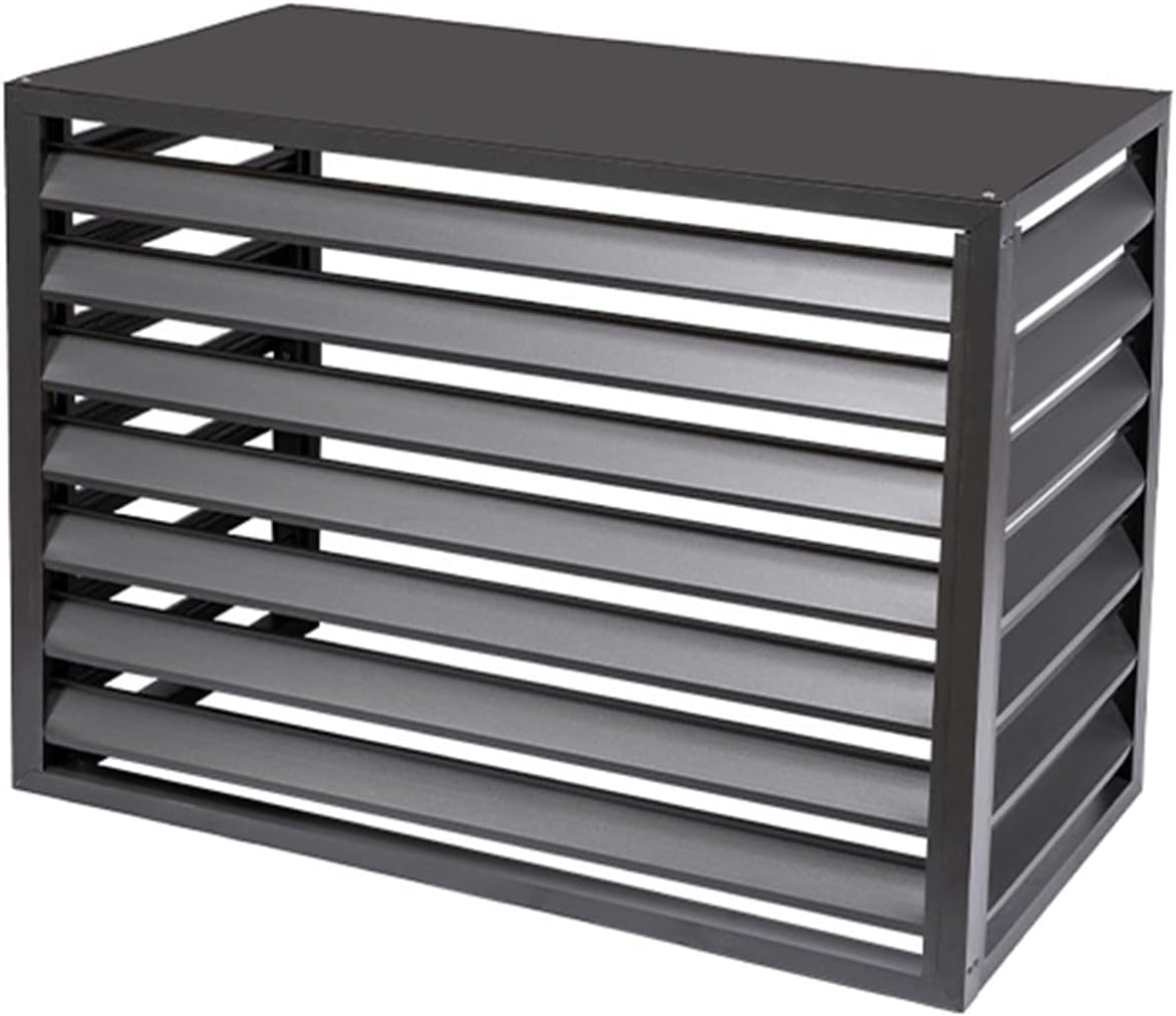  Housse De Protection Pour Climatiseur Extérieur, Protection Pour Climatiseur, écran De Confidentialité En Aluminium, Housse Pour Climatiseur Et Pompe à Chaleur, Pour Poub
