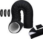  Gaine Isolante Pour Tuyau De Climatiseur – Protection Portable Manchon D'isolation, Compatible 5 Et 5,9 Pouces. Réduit La Condensation Et Améliore L'efficacité Énergétique – Pour Climatisation Mobile