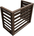GENERIC Housse De Protection En Aluminium Pour Climatiseur à 3 Panneaux, Réduction Du Bruit, Résistante Aux Intempéries, 110 X 80 X 60 Cm, Marron – Parfaite Pour Pompes à Chaleur
