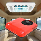 GENERIC Climatiseur De Toit CC Pour Camping-car, Camion Et Camping-car Avec Télécommande Et Affichage De La Température, Refroidissement Efficace Ultra Silencieux, Compatible 48 V/60 V/72 V